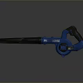Blue Handheld Electric Blower With Ergonomic Grip Lightweight Design And Powerful Airflow