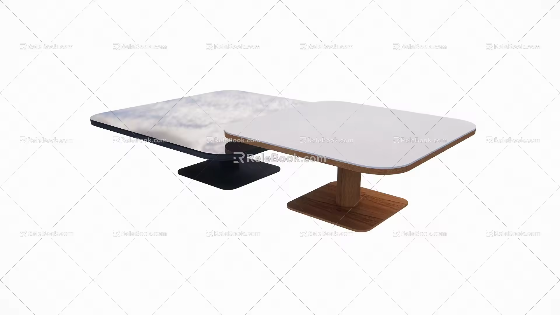 Table Dining Table Chair Tea Table Combination Table and Chair Table and Chair 3d model