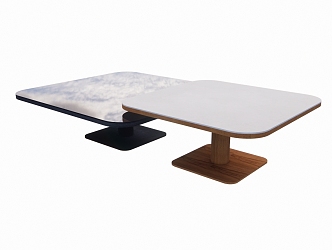 Table Dining Table Chair Tea Table Combination Table and Chair Table and Chair 3d model