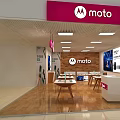 Mobile phone store Chaoyang Joy City store Meichen exhibition display 3d model