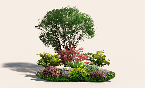 Modern Plants Landscape Plants 3d model