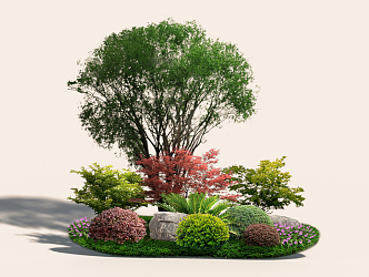 Modern Plants Landscape Plants 3d model