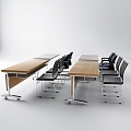 Modern Training Table 3d model