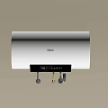Haier White Electric Water Heater With Digital Display And Wall Mount Design