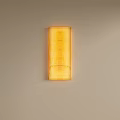 Modern Yellow Rectangular Glass Wall Lamp With Stylish Design For Indoor Decor 3d model