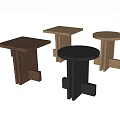 The combination of several corners of the silent wind 3d model