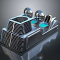 Jet Motorcycle Sci-Fi Motorcycle Concept Motorcycle Flying Car Space Flying Car Space Motorcycle 3d model