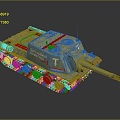 Modern Tanks Military Vehicles 3d model