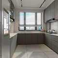 Modern Living Dining Room Interior With Sofa Dining Table Pendant Lights And Office Chair