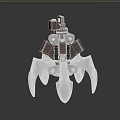 Industrial Metal Mechanical Gripper With Multi Jaw Structure And Bolts