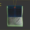 Practical Tea Bag With Black Label Hanging String And Mesh Material