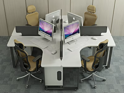Modern Office Desk Chair Computer Chair 3d model