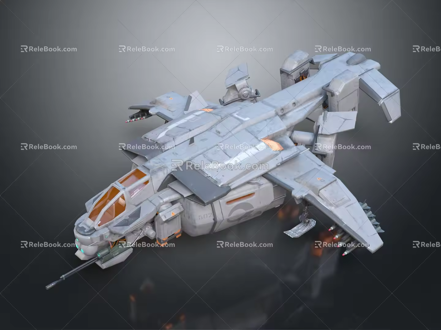 Modern fighter sci-fighter sci-fighter space fighter 3d model