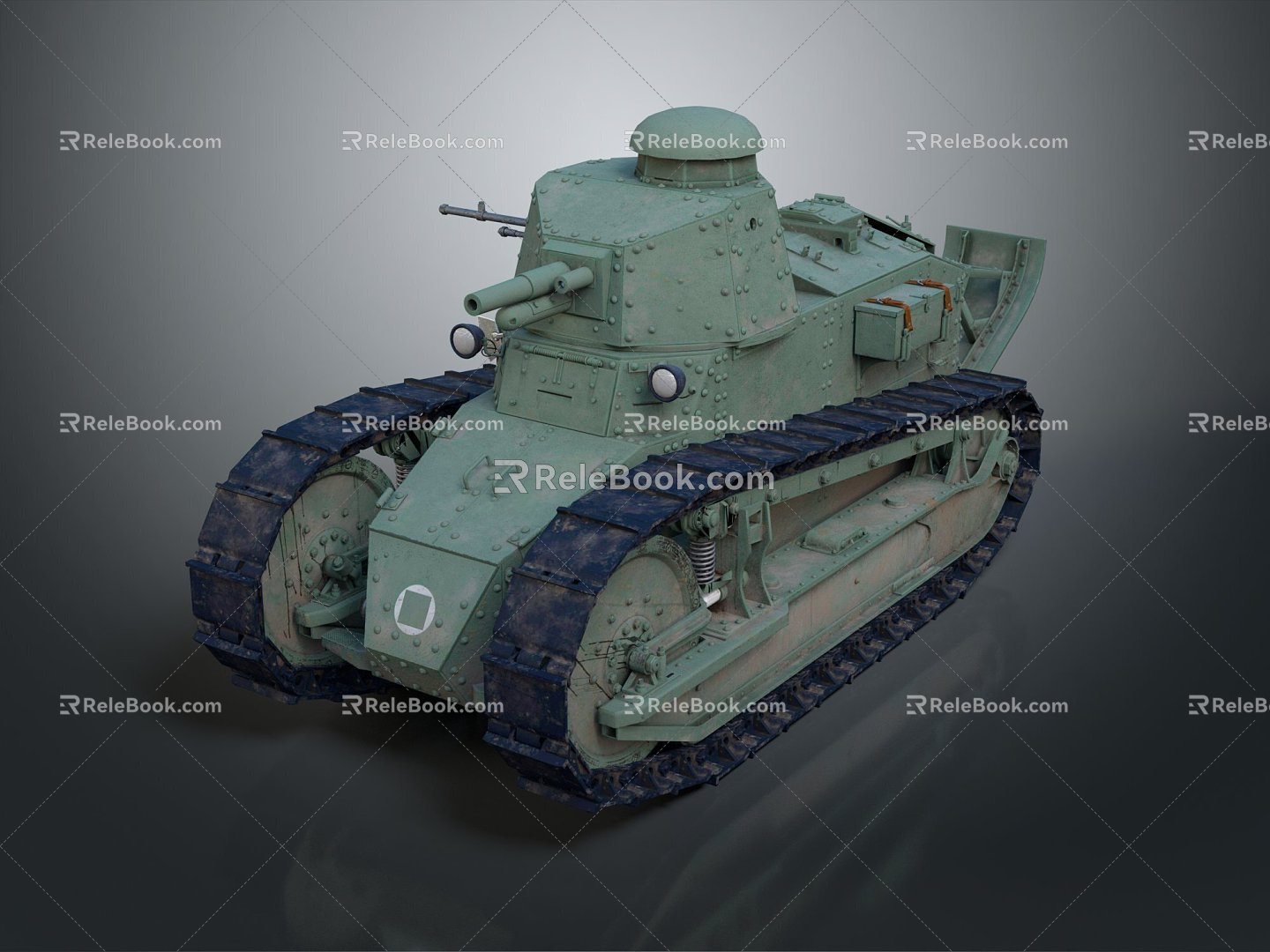 Modern Tank Light Tank Light Armor 3d model