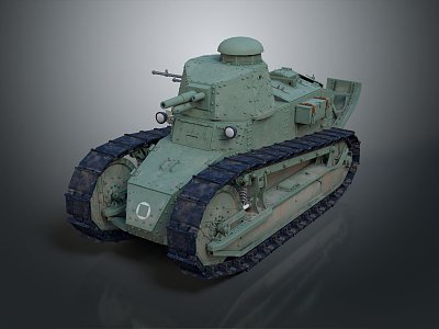 Modern Tank Light Tank Light Armor 3d model