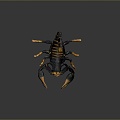 Five Striped Scorpion Karoleni Scorpion Italian Scorpion Mexican Scorpion Soves Scorpion East Asian Piners Scorpion Scorpion Scorpion 3d model