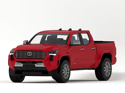 Hyundai Pickup Truck Toyota Pickup Truck 3d model