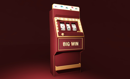 Modern game machine game machine interactive lottery machine 3d model