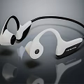 Modern Bluetooth Headset 3d model