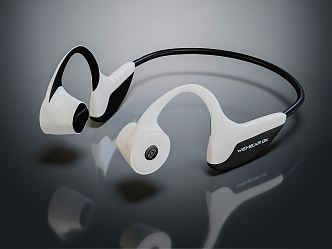 Modern Bluetooth Headset 3d model