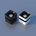 Modern Black and White Downlights Spotlights with Sleek Contemporary Design for Home Lighting