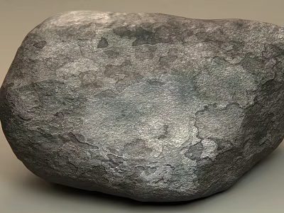 Rustic Stone And Wood Material With Natural Surface Texture For Decorative Use 3d model
