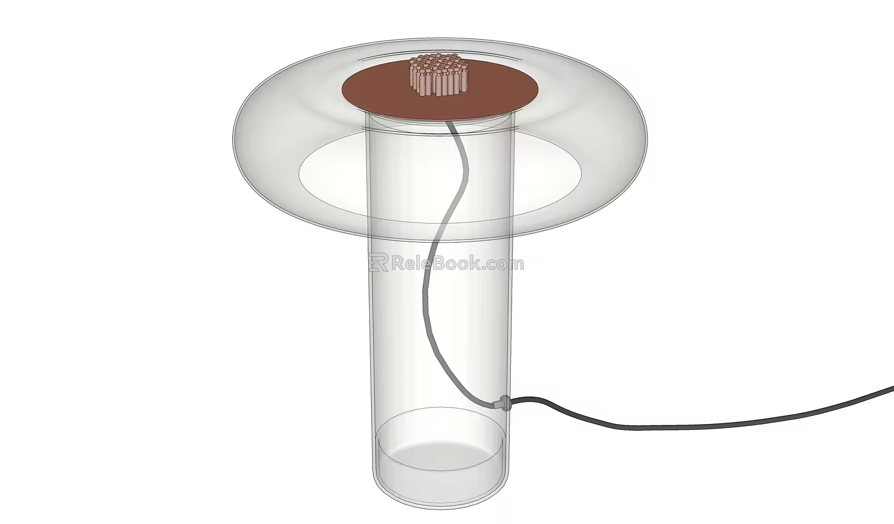 Modern Table Lamp Glass Table Lamp Fashion Table Lamp 3d model