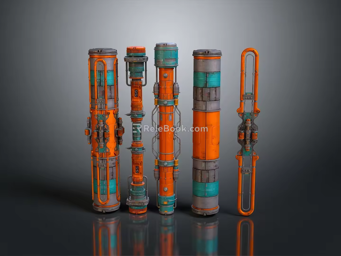 Sci-fi Items Sci-fi Components High-tech Components Sci-fi Equipment Sci-fi Scene Sci-fi Environment Game Scene 3d model