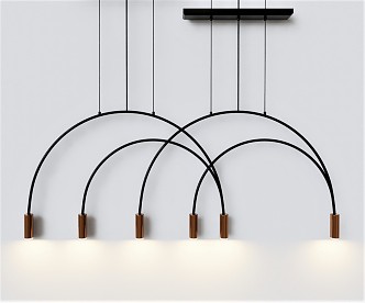 Modern Chandelier Arc Chandelier Art Chandelier Decoration 3d model