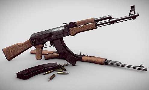 Rifle 3d model