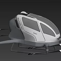Smart Machine Drone With Rotors Modern Cockpit And Intelligent Design Features