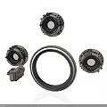 Mechanical Bearings And Parts With Inner Rings Outer Housings And Precision Components