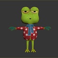 Frog Frog Frog Poison Frog Game Frog Reptile Cold Blooded Animal Reptile Reptile 3d model