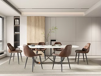 Modern Restaurant 3d model