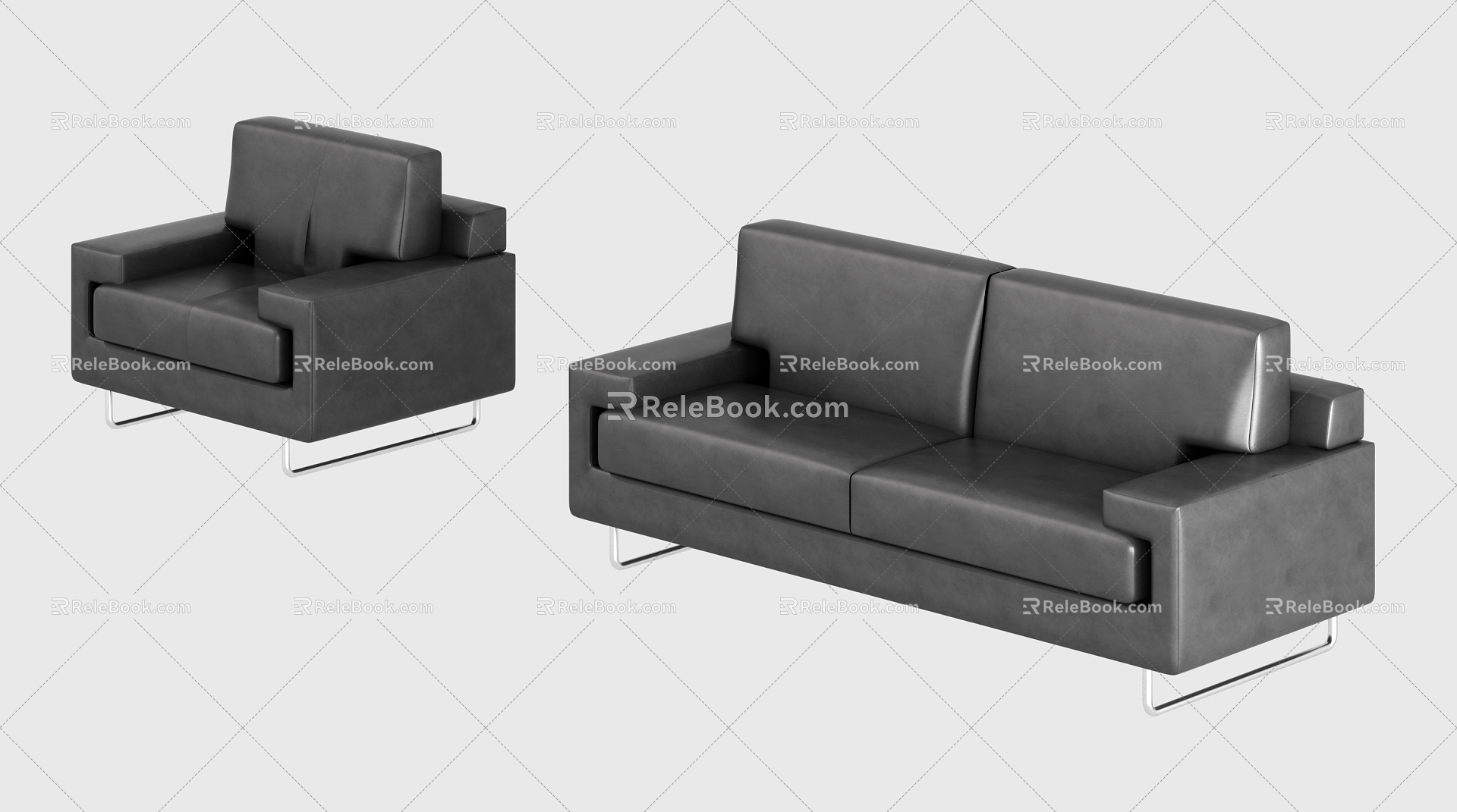 Office Sofa 3d model