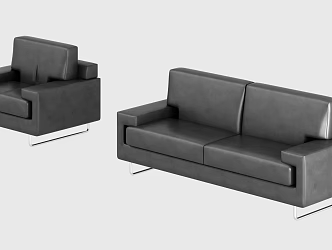 Office Sofa 3d model