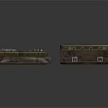 Military Style Storage Cases With Control Panel And Open Compartments