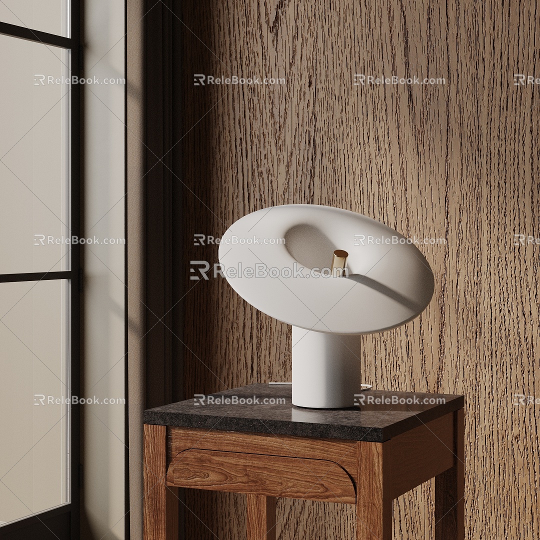 Modern table lamp 3d model