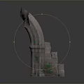 Columns Stone Columns Stone Columns Old Columns Roman Columns Roman Columns Classical Columns Greek Columns 3d model