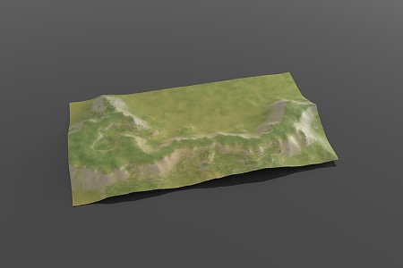 Mountains Dragon Mountains Surrounded by Mountains Gully Rock Mountains Topography Peak Mountains 3d model