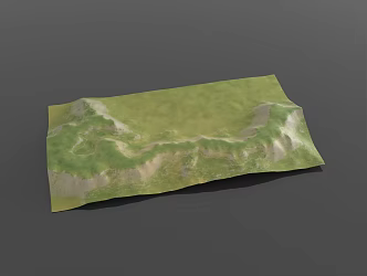 Mountains Dragon Mountains Surrounded by Mountains Gully Rock Mountains Topography Peak Mountains 3d model
