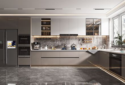 Modern Kitchen 3d model