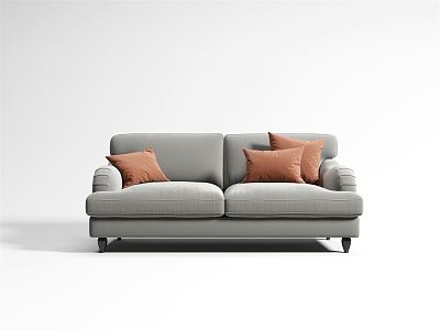 Modern double sofa model