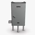 Stainless Steel Industrial Control Cabinet With Lockable Door And Support Legs