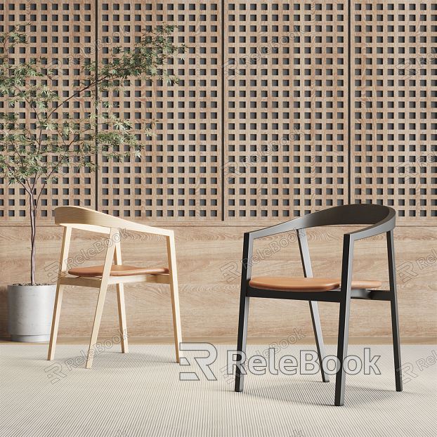 Modern Dining Chair Single Dining Chair model