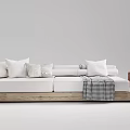Modern Multiplayer Sofa 3d model