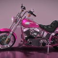 Barbie Motorcycle Motorcycle 3d model