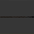 Traditional Decorative Axe With Red Patterned Handle And Dark Colored Head