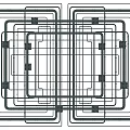 Industrial Engineering Pipe Network Layout With Complex Interconnected Multiple Layer Structures