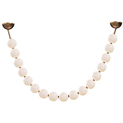 Modern chandelier 3d model